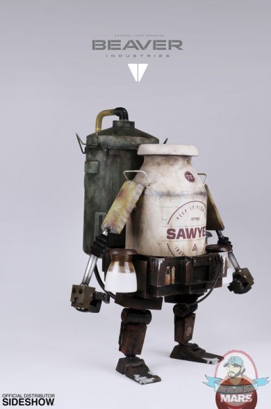 1/6 Scale Milky Bot Action Figure by ThreeA Toys 1/6 Scale Milky Bot Action Figure by ThreeA Toys