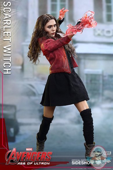1/6 Avengers Age of Ultron Scarlet Witch Masterpiece Hot Toys 902440 1/6 Avengers Age of Ultron Scarlet Witch Masterpiece Hot Toys 902440