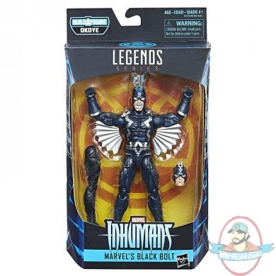 Marvel Black Panther Legends Series Black Bolt Figure by Hasbro