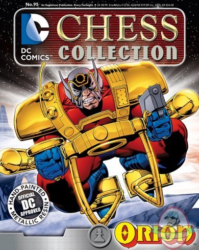Dc Superhero Chess Magazine #95 Orion White Pawn Eaglemoss