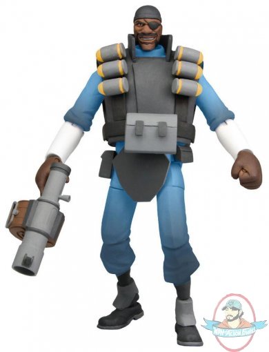 Team Fortress 2 Limited Edition Series 1 Demoman Blue 7" Figure Neca Team Fortress 2 Limited Edition Series 1 Demoman Blue 7" Figure Neca