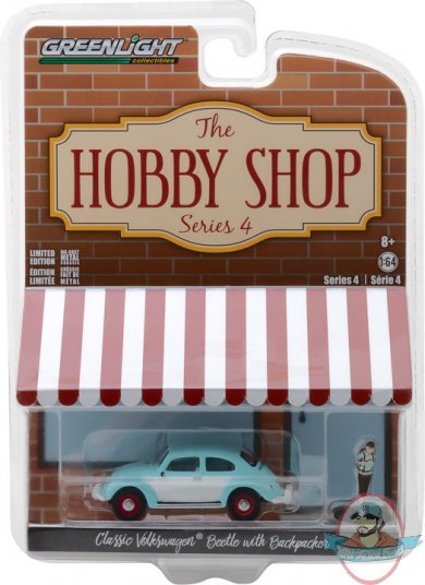 1:64 The Hobby Shop Series 4 Classic Volkswagen Beetle Greenlight 1:64 The Hobby Shop Series 4 Classic Volkswagen Beetle Greenlight