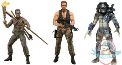 Predators Series 9 Set of 3 7 inch Action Figure by Neca Predators Series 9 Set of 3 7 inch Action Figure by Neca