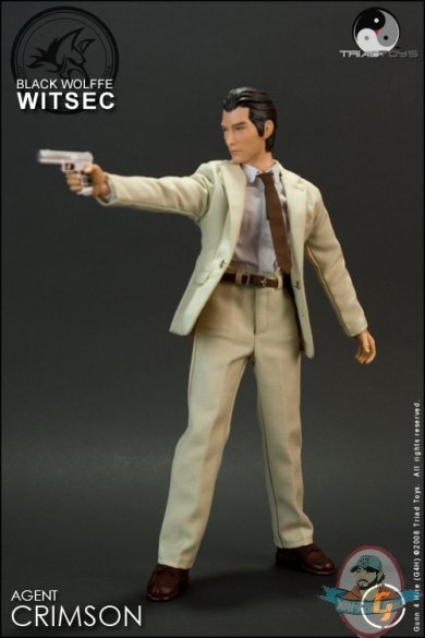 Agent Crimson WITSEC 12 Inch Collectible Figure by Triad Toys