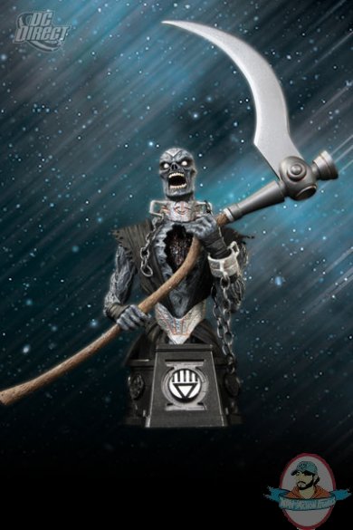 Heroes of the DC Universe: Blackest Night Black Lantern Nekron Bust 