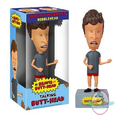 Beavis and Butt-Head Talking Butt-Head Bobble Head Wacky Wobbler Funko Beavis and Butt-Head Talking Butt-Head Bobble Head Wacky Wobbler Funko