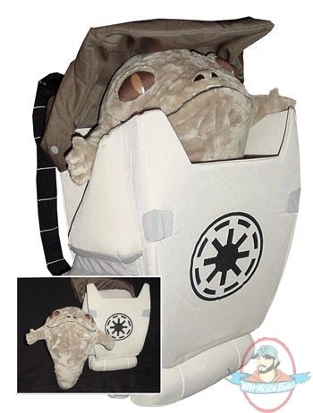 Star Wars Rotta The Hutt Backpack Back Pack Buddy 24" Star Wars Rotta The Hutt Backpack Back Pack Buddy 24"