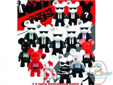 Reservoir Dogs Qee 2.5" Bear Qee Box of 25 Blind Boxed Figures Toy2R Reservoir Dogs Qee 2.5" Bear Qee Box of 25 Blind Boxed Figures Toy2R