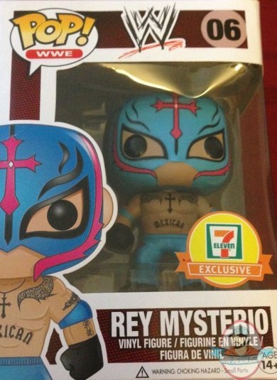 Pop! WWE Rey Mysterio Blue Variant Vinyl Figure by Funko F