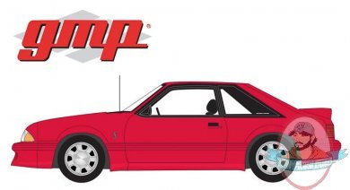 1:18 Scale 1993 Ford Mustang Cobra Red Black Interior 18922 by Acme 1:18 Scale 1993 Ford Mustang Cobra Red Black Interior 18922 by Acme