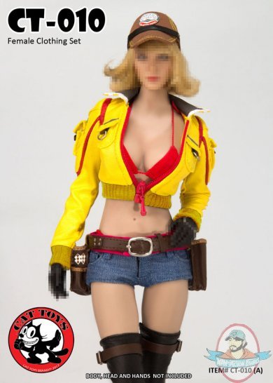 CatToys 1/6 Accessories Female Clothing Yellow Set CAT-010A CatToys 1/6 Accessories Female Clothing Yellow Set CAT-010A