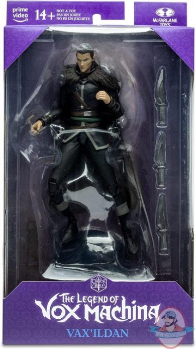 Critical Role Wave 2 Vox Machina Vax Ildan7in Mcfarlane