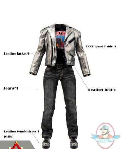 ACPLAY 1:6 Boxed Figure Quicksilver Leather Suit A AP-ATX026A ACPLAY 1:6 Boxed Figure Quicksilver Leather Suit A AP-ATX026A
