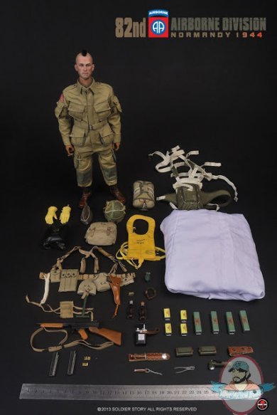 1/6 Scale 82nd Airborne Division Normandy 1944 Figure by Soldier Story