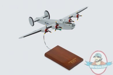 B-24J Liberator (Silver) AB24ST 1/62 Scale Model by Toys & Models B-24J Liberator (Silver) AB24ST 1/62 Scale Model by Toys & Models