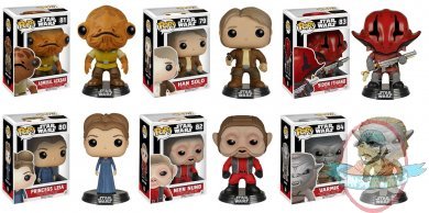 Pop! Star Wars The Force Awakens Set of 6 Figures Funko