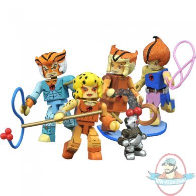 ThunderCats Series 3 Minimates Set of 5 ThunderCats Series 3 Minimates Set of 5