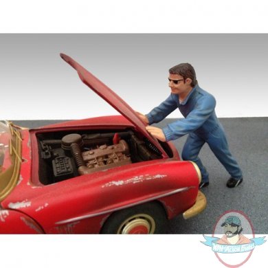 1:18 Scale Diorama Mechanic  Ken American Diorama 