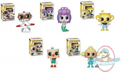 Pop! Games Cuphead Series 2 Set of 5 Figures Funko