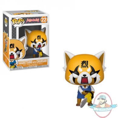 POP! Sanrio Aggretsuko with Chainsaw #22 Vinyl Figure by Funko