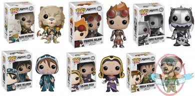 Magic The Gathering Set of 6 Pop! Vinyl Figure by Funko
