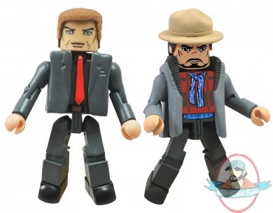 Marvel Minimates Series 49 Iron Man 3 Aldrich Killian with Cowboy Tony Marvel Minimates Series 49 Iron Man 3 Aldrich Killian with Cowboy Tony