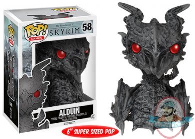 Pop Games The Elder Scrolls V:Skyrim Alduin 6-Inch Vinyl Figure Funko