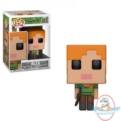 POP! Games Minecraft Alex #317 Vinyl Figure Funko