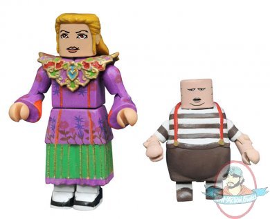 Alice Through Looking Glass Minimates Series 1 Alice & Tweedledee Alice Through Looking Glass Minimates Series 1 Alice & Tweedledee