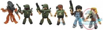 Aliens Minimates Series 2 Set of 6 Diamond Select Aliens Minimates Series 2 Set of 6 Diamond Select