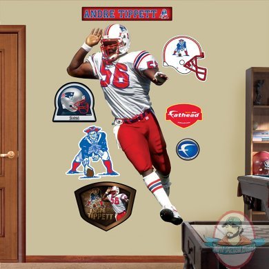 Fathead Andre Tippett New England Patriots NFL Fathead Andre Tippett New England Patriots NFL