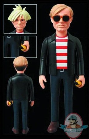 Andy Warhol Vinyl Collector Doll Original Version by Medicom