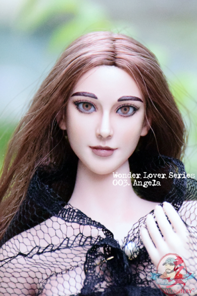 Wondery 1/6 Lover Series Angela Headsculpt WLS-003 for 12 inch Figures Wondery 1/6 Lover Series Angela Headsculpt WLS-003 for 12 inch Figures