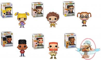 Pop! Animation: '90s Nick Set of 6 Vinyl Figures Funko