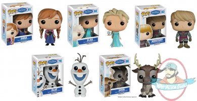 Pop! Disney Frozen Set of 5 Vinyl Figure by Funko