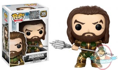 Pop! Movies: Justice League Aquaman #205 Vinyl Figure Funko