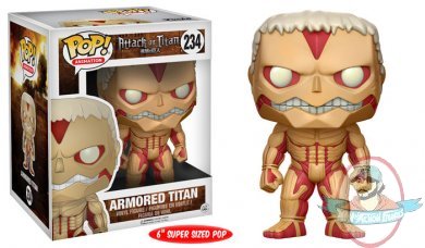 Pop! Animation Attack on Titan Armored Titan 6-Inch #234 Figure Funko