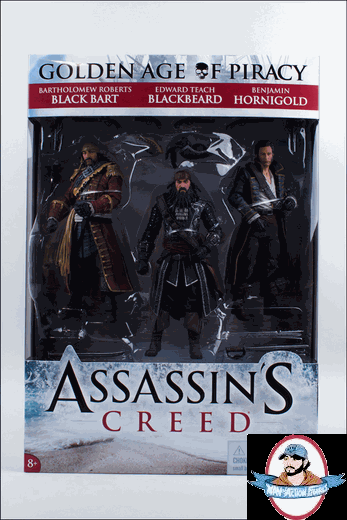 Assassins Creed IV Golden Age of Piracy 3-Pack by McFarlane Assassins Creed IV Golden Age of Piracy 3-Pack by McFarlane