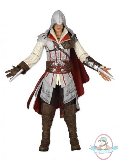 Assassins Creed 2 Ezio 7" Action Figure White by NECA Assassins Creed 2 Ezio 7" Action Figure White by NECA