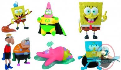 Spongebob Mini Figure World Set Of 6 Spongebob Mini Figure World Set Of 6