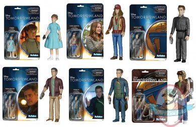 Tomorrowland Set of 6 ReAction 3 3/4-Inch Retro Funko