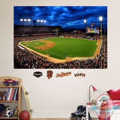 Fathead AT&T Park Sky Mural San Francisco Giants MLB Fathead AT&T Park Sky Mural San Francisco Giants MLB