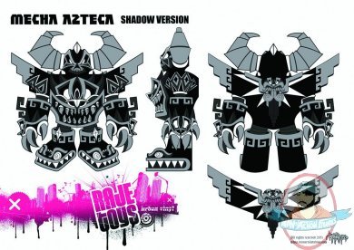 Mecha Azteca 12 inch Vinyl Figure Mecha Azteca 12 inch Vinyl Figure
