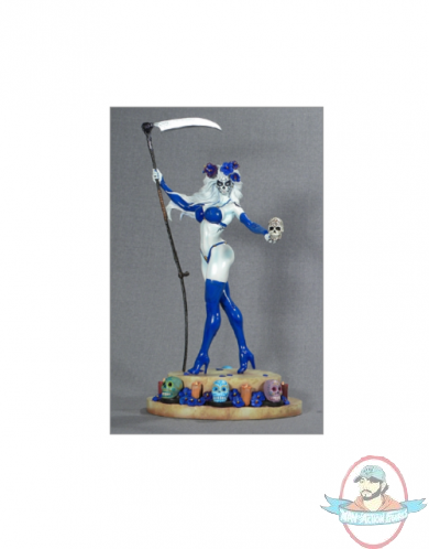 Lady Death La Muerta Azul Variant Statue cms1265 by CS Moore Studio