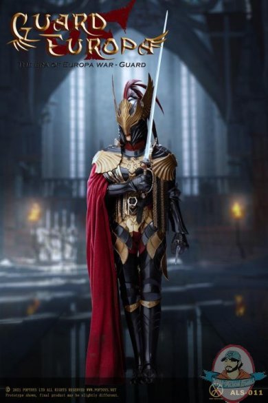 POPTOYS 1/6 Eagle Knight Guard Black armor Version ALS011