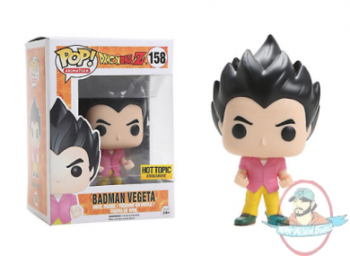 Pop Animation! Dragon Ball Z Badman Vegeta Hot Topic #158 Funko JC Pop Animation! Dragon Ball Z Badman Vegeta Hot Topic #158 Funko JC