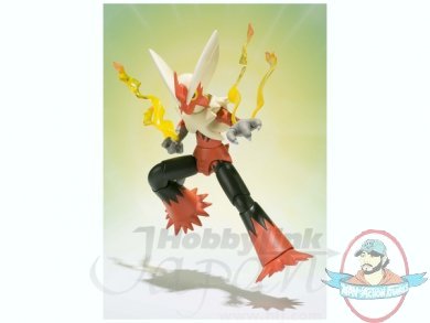 S.H.Figuarts Pokemon Mega Blaziken Bursyamo Action Figure by Bandai