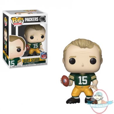 POP! NFL Legends Packers Bart Starr #116 Vinyl Figure Funko