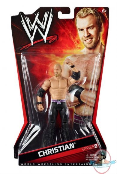 WWE Christian Basic Series 8 Figure by Mattel