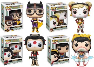 Pop! Heroes: DC Bombshells Set of 4 Vinyl Figure by Funko